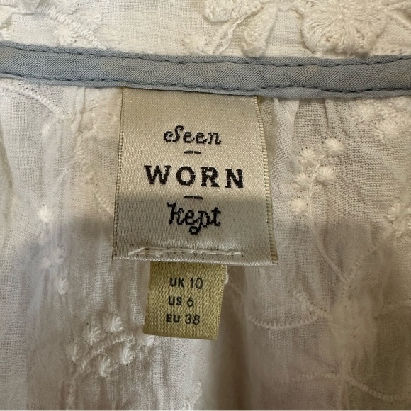 Anthropologie Seen Kept Worn Jeanette Blouse - Picture 9 of 16